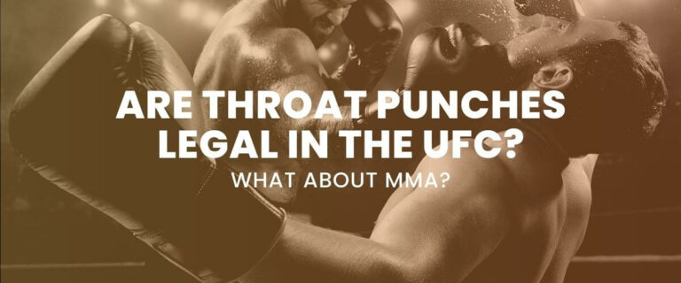 Are Throat Punches Legal In UFC