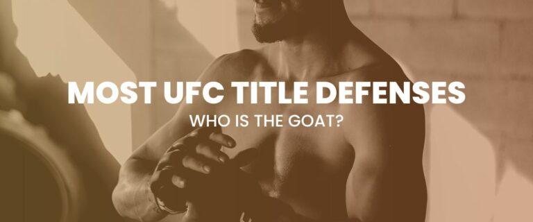 Most UFC Title Defenses